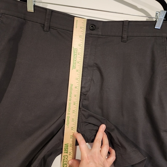 Nike Men's Dri-Fit UV Sun Protection Chino 8" Golf Shorts Dark Smoke‎ Grey sz 42 - Picture 10 of 11